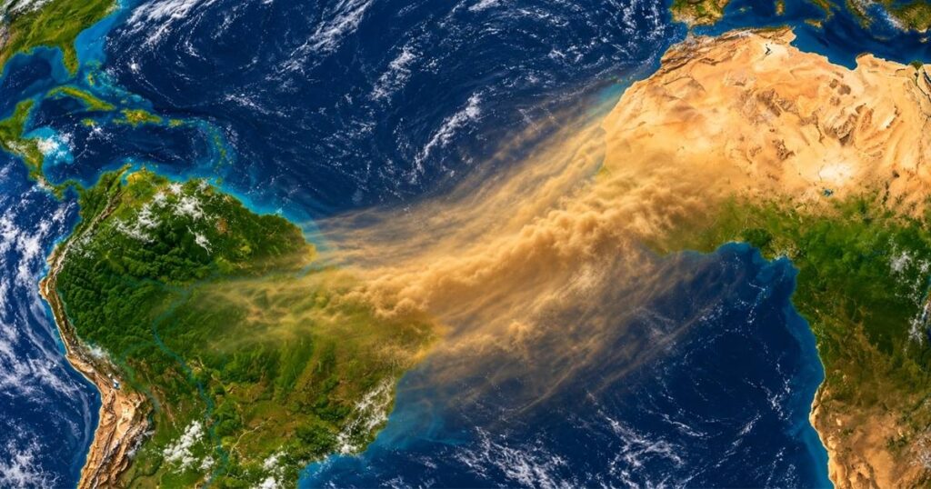 How Dust From the Sahara Desert Brings Life to the Amazon Rainforest