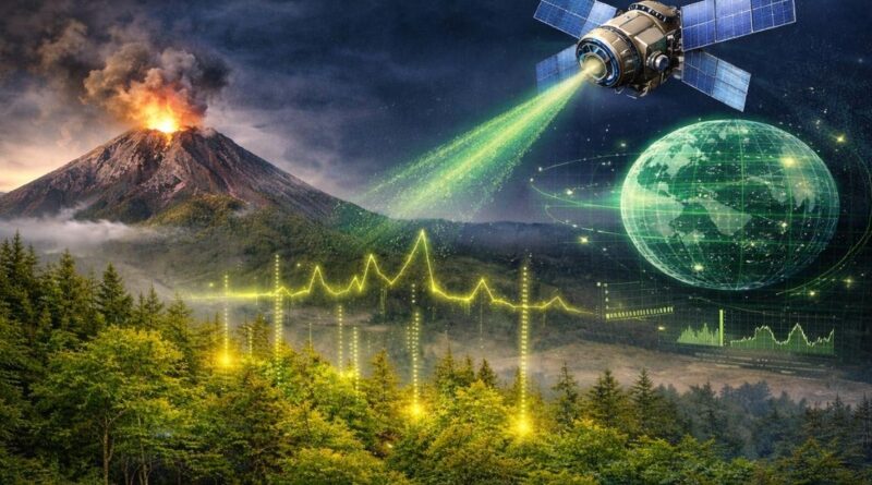 Trees send warning signals before volcanoes erupt